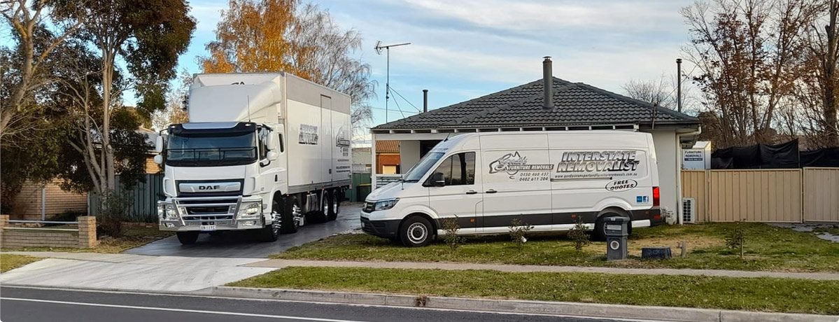 Two Vehicles for Removals — Removalists in Bathurst, NSW